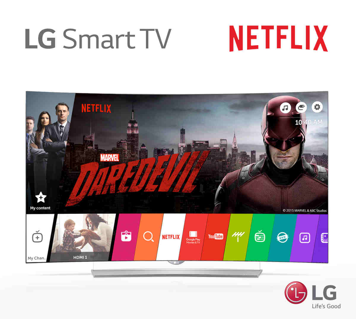 LG SMART TV OFFERS THE ULTIMATE NETFIX VIEWING EXPERIENCE IN